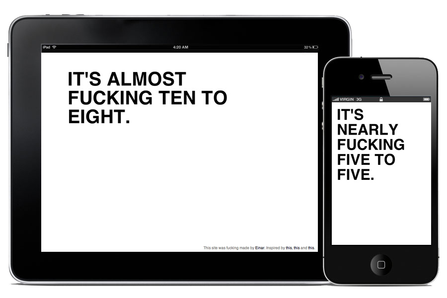 whatthefuckisthetime.com